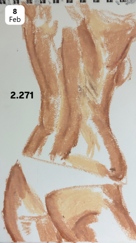 Drawn Daily journal sketch by Esin Değirmencioğlu