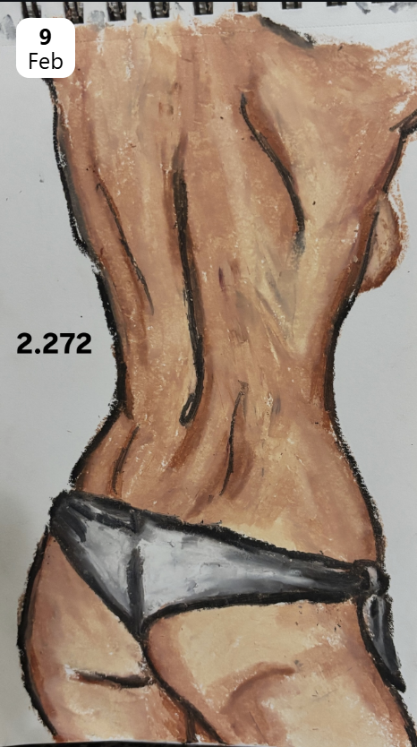 Drawn Daily journal sketch by Esin Değirmencioğlu