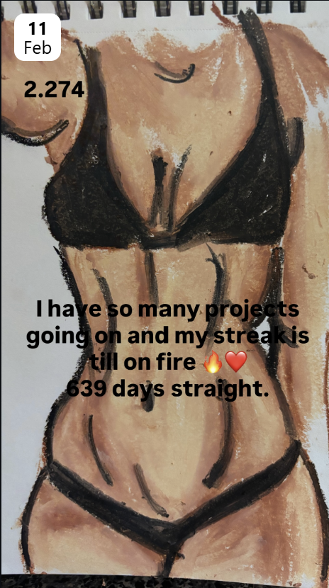 Drawn Daily journal sketch by Esin Değirmencioğlu