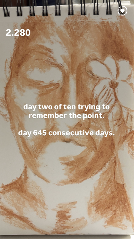 Drawn Daily journal sketch by Esin Değirmencioğlu