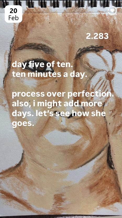Drawn Daily journal sketch by Esin Değirmencioğlu