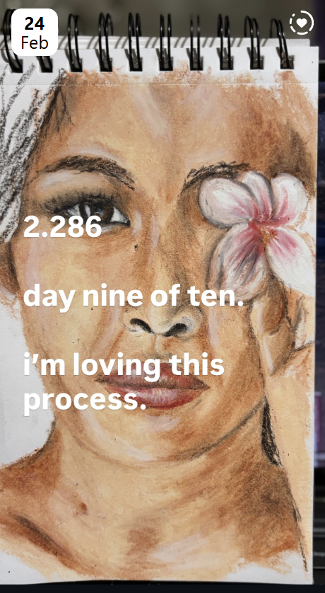 Drawn Daily journal sketch by Esin Değirmencioğlu