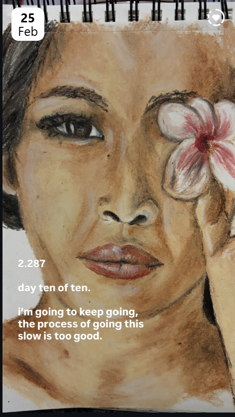 Drawn Daily journal sketch by Esin Değirmencioğlu