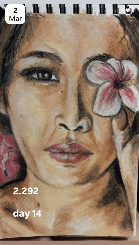 Drawn Daily journal sketch by Esin Değirmencioğlu