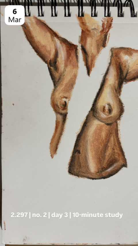 Drawn Daily journal sketch by Esin Değirmencioğlu