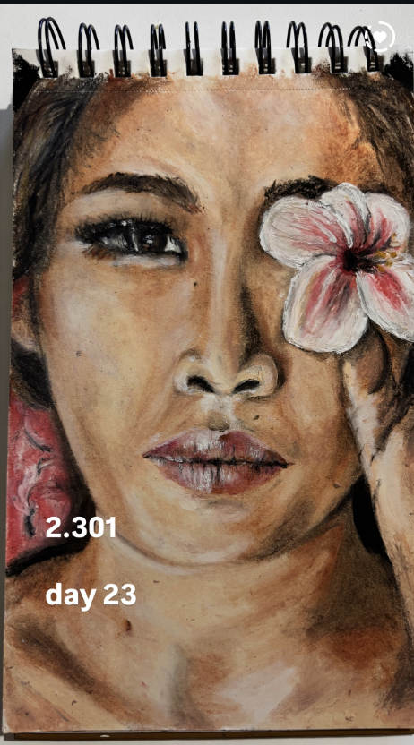 Drawn Daily journal sketch by Esin Değirmencioğlu