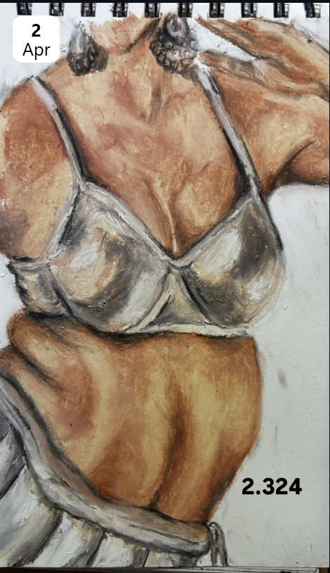 Drawn Daily journal sketch by Esin Değirmencioğlu