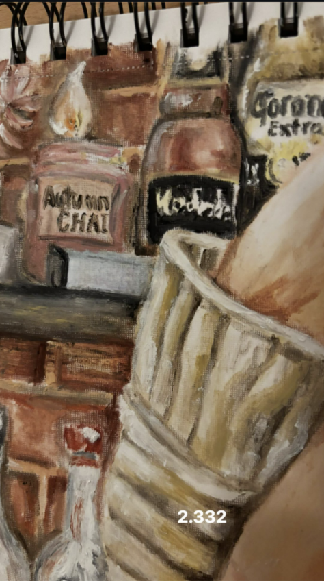 Drawn Daily journal sketch by Esin Değirmencioğlu