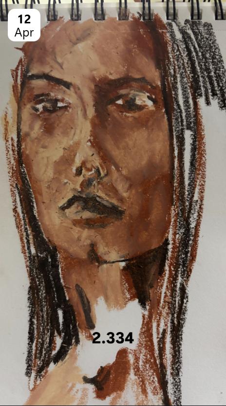Drawn Daily journal sketch by Esin Değirmencioğlu