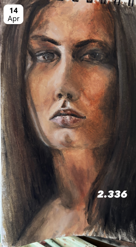 Drawn Daily journal sketch by Esin Değirmencioğlu