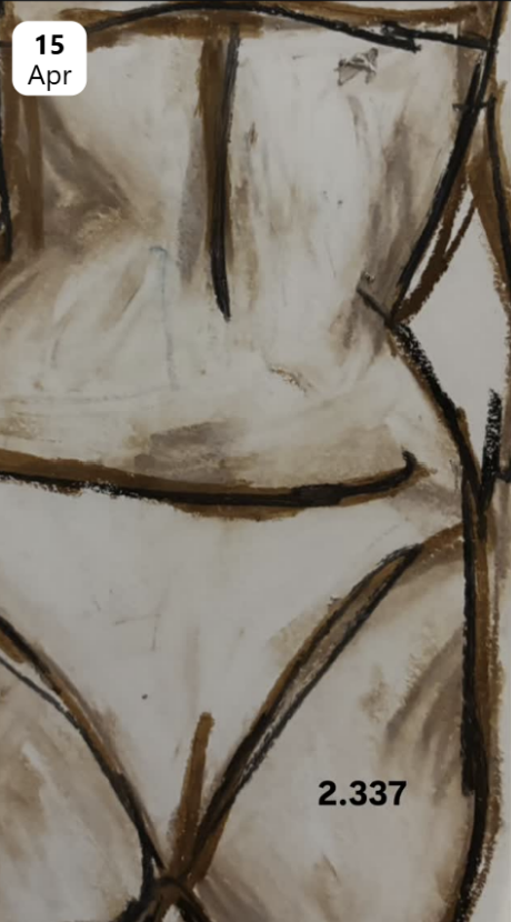 Drawn Daily journal sketch by Esin Değirmencioğlu