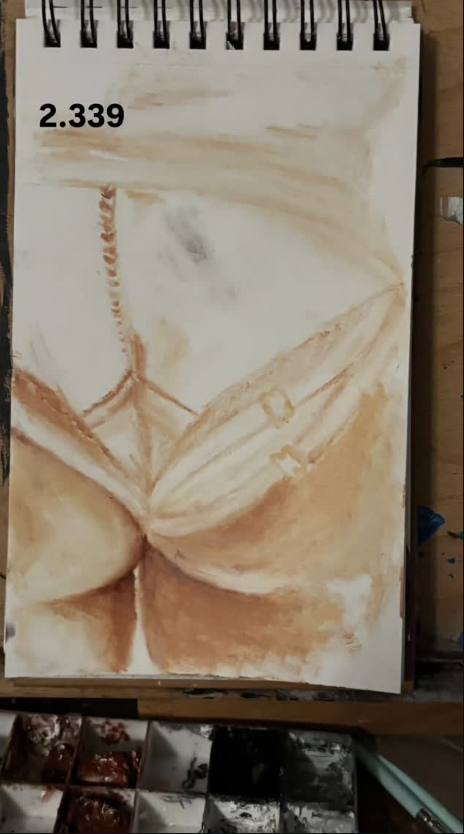 Drawn Daily journal sketch by Esin Değirmencioğlu