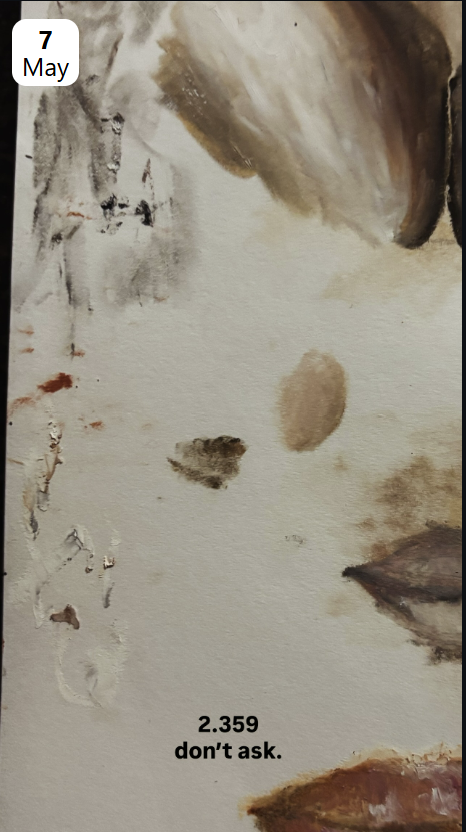 Drawn Daily journal sketch by Esin Değirmencioğlu