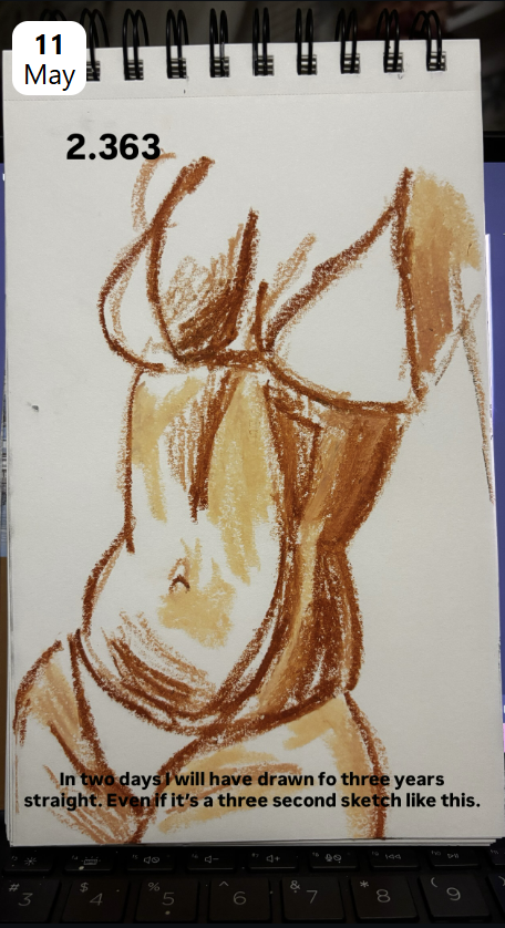 Drawn Daily journal sketch by Esin Değirmencioğlu