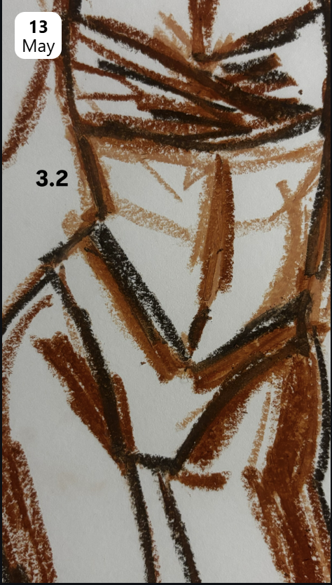 Drawn Daily journal sketch by Esin Değirmencioğlu