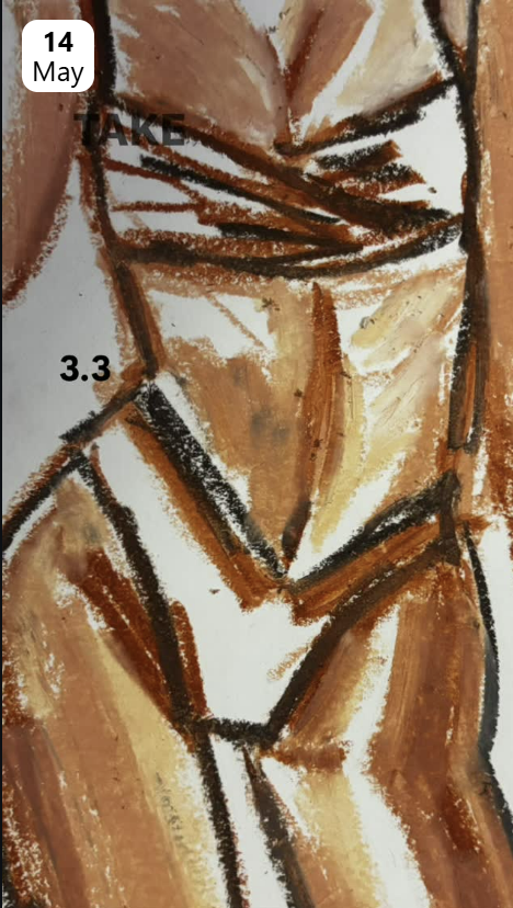 Drawn Daily journal sketch by Esin Değirmencioğlu
