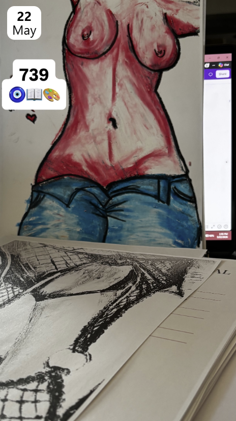 Drawn Daily journal sketch by Esin Değirmencioğlu