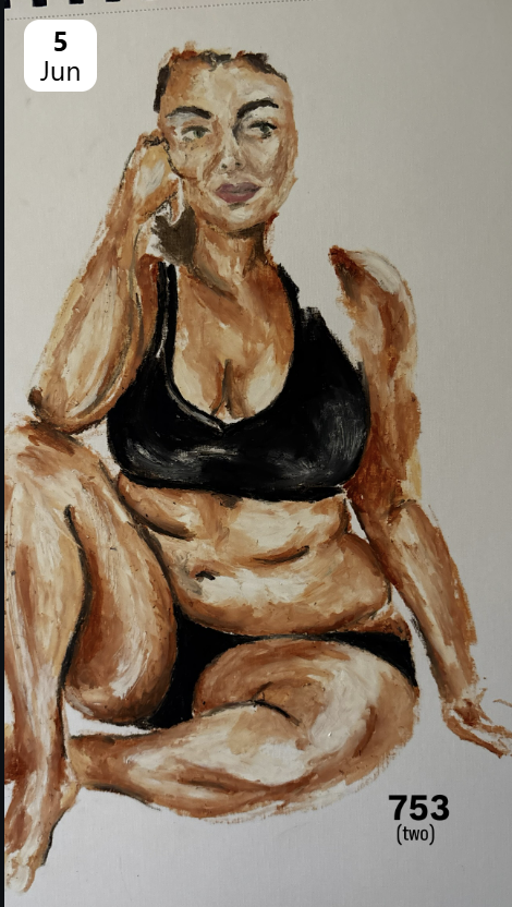 Drawn Daily journal sketch by Esin Değirmencioğlu