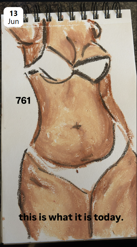 Drawn Daily journal sketch by Esin Değirmencioğlu