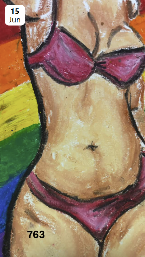 Drawn Daily journal sketch by Esin Değirmencioğlu