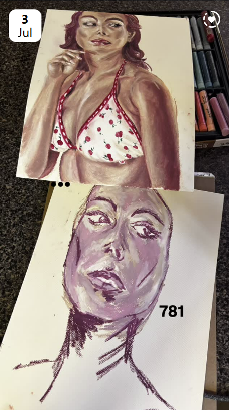 Drawn Daily journal sketch by Esin Değirmencioğlu