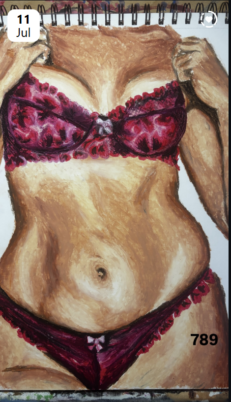 Drawn Daily journal sketch by Esin Değirmencioğlu