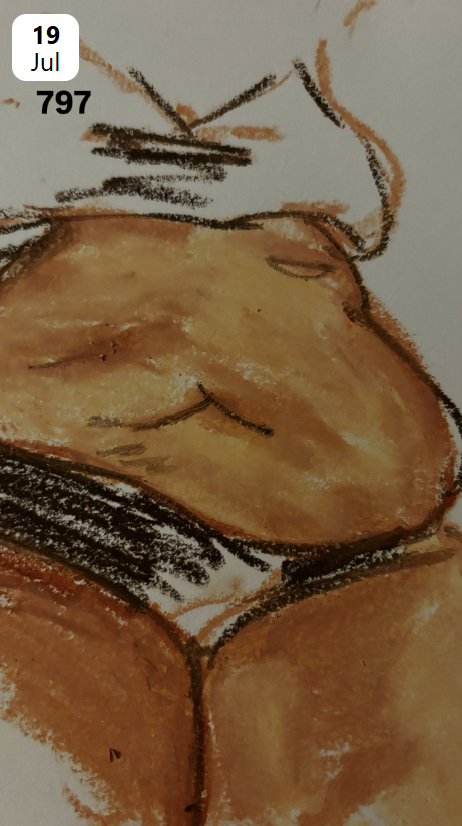 Drawn Daily journal sketch by Esin Değirmencioğlu