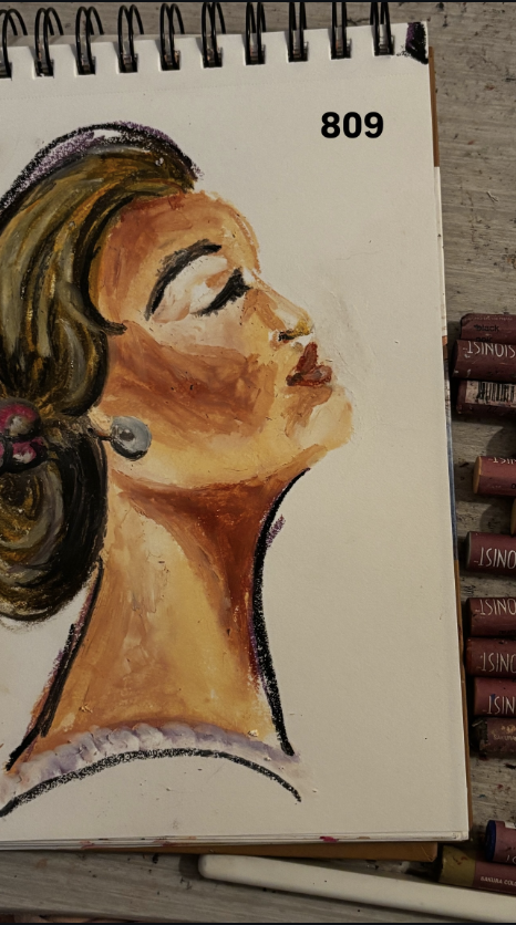 Drawn Daily journal sketch by Esin Değirmencioğlu
