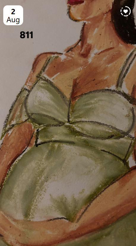 Drawn Daily journal sketch by Esin Değirmencioğlu