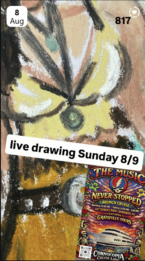 Drawn Daily journal sketch by Esin Değirmencioğlu
