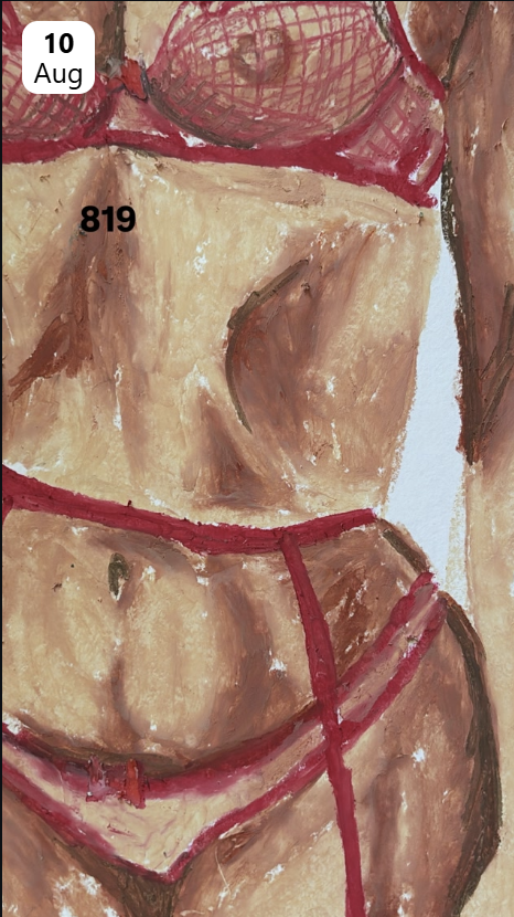 Drawn Daily journal sketch by Esin Değirmencioğlu