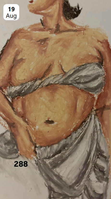 Drawn Daily journal sketch by Esin Değirmencioğlu