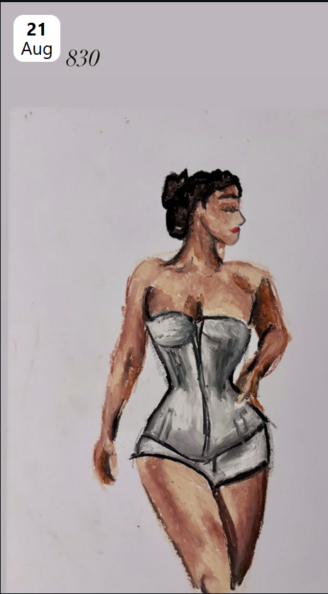 Drawn Daily journal sketch by Esin Değirmencioğlu