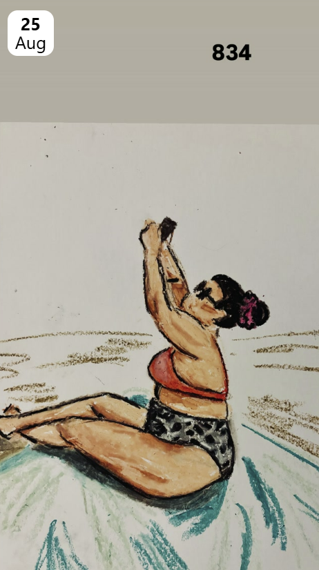 Drawn Daily journal sketch by Esin Değirmencioğlu
