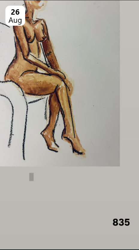 Drawn Daily journal sketch by Esin Değirmencioğlu
