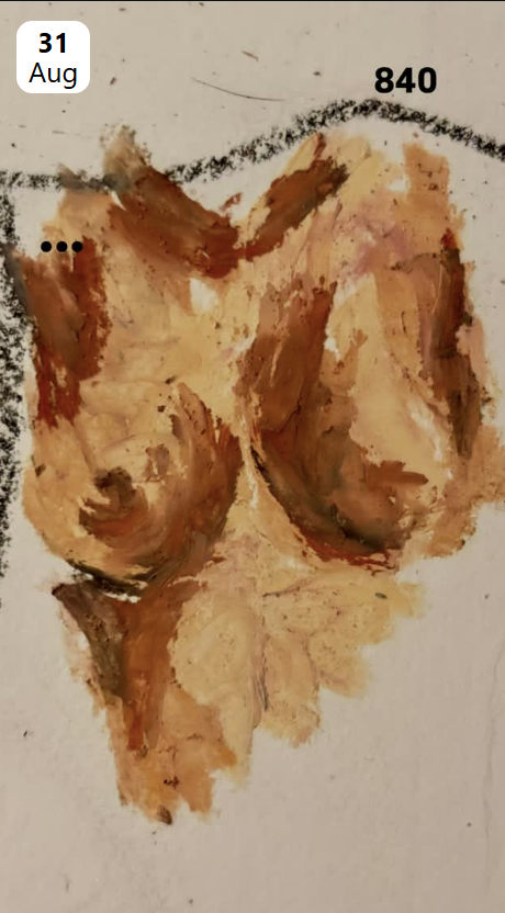Drawn Daily journal sketch by Esin Değirmencioğlu