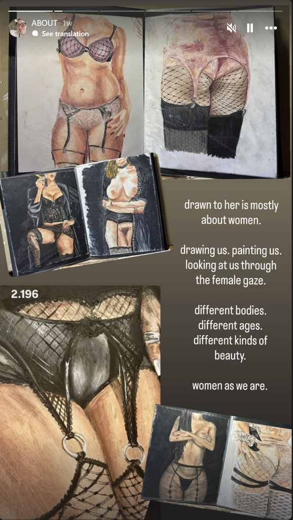 Drawn Daily journal sketch by Esin Değirmencioğlu